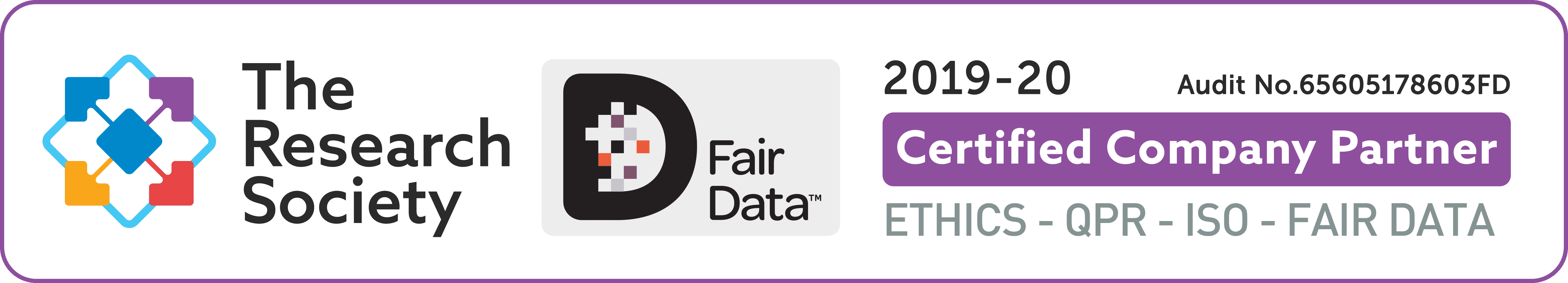 The Research Society and Fair Data - logo